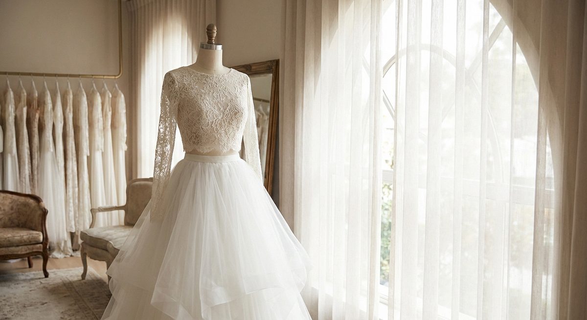 Abito da Sposa Spezzato